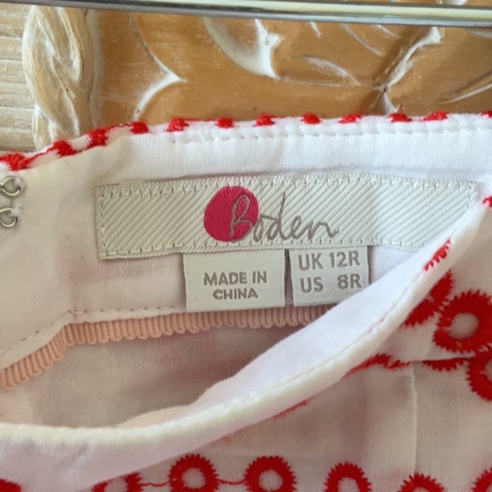 Broderie Skirt by Boden EUC - Picture 8 of 12